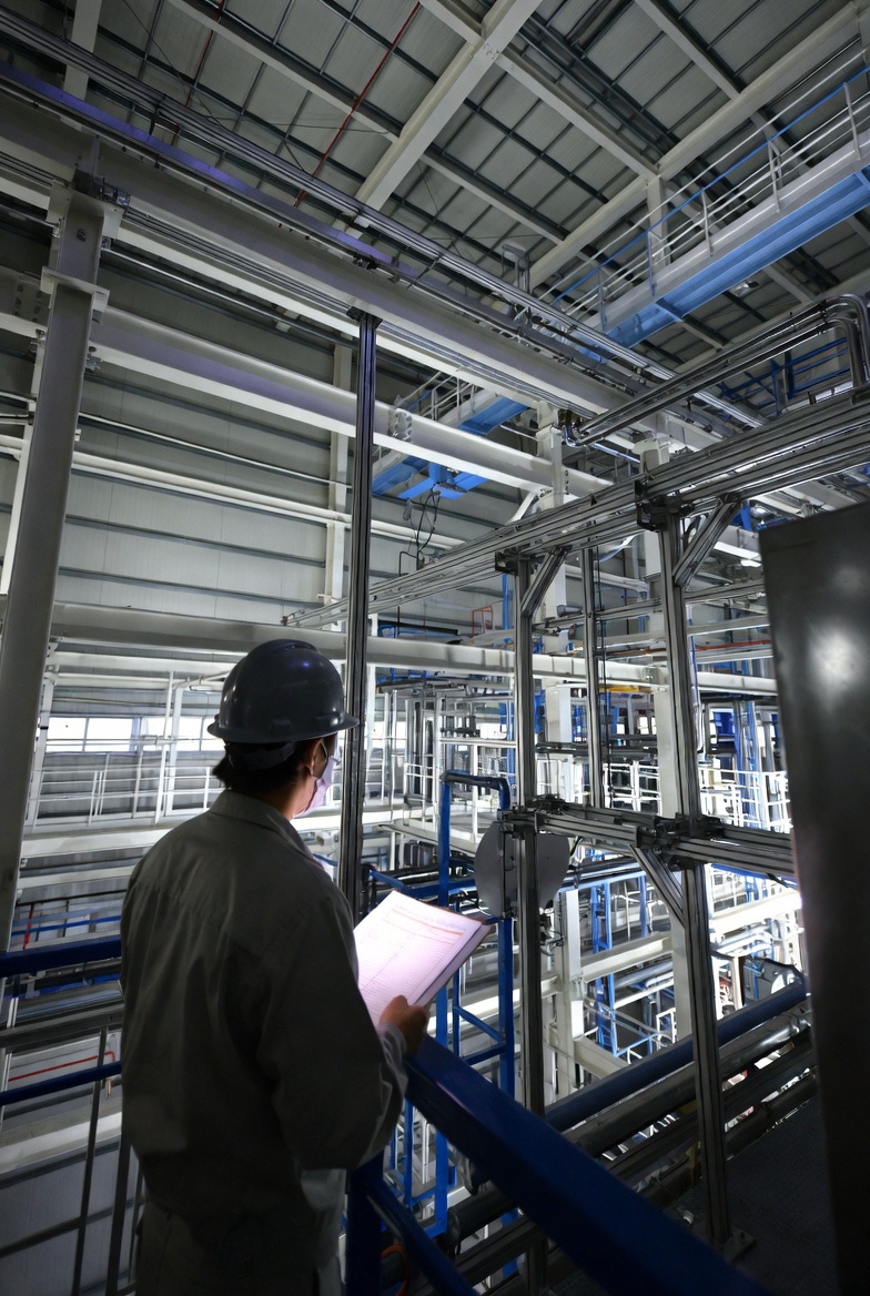 공장 위생 점검